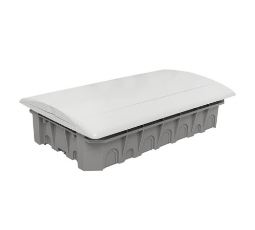 Щит распределительный встраиваемыйЩРВ-П-18 "SlimBox" белая дверца IP41 PROxima  sb-v-18w  EKF