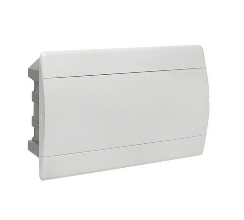 Щит распределительный встраиваемыйЩРВ-П-18 "SlimBox" белая дверца IP41 PROxima  sb-v-18w  EKF