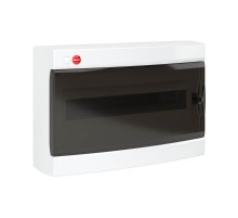 Щиток настенный с дверцей 18 мод.,IP41, белый, с клеммным блоком 63А  RB18W4TWD  DKC