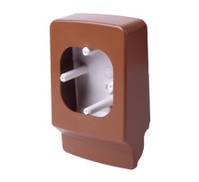 Коробка ЭУИ для кабельных каналов PNLP 35 2Z (I2) (Цвет Дуб темный)  PNLP 35 2Z_I2  Kopos