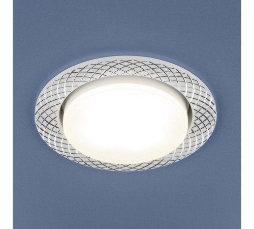 Светильник точечный встраиваемый 1071 GX53 WH белый  a037499  Elektrostandard