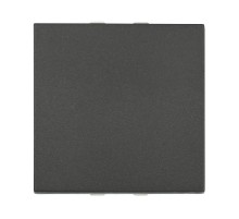 Переключатель с двух мест 45х45 мм (схема 6) 16 A, 250 B (черный бархат) LK45  850808  Ecoplast