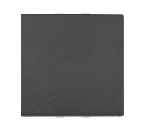 Переключатель с двух мест 45х45 мм (схема 6) 16 A, 250 B (черный бархат) LK45  850808  Ecoplast