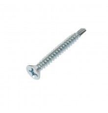 Саморез оконный сверло, 3.9х32, белый цинк, упаковка поставщика ( 9 000 шт. )  1504-3932-1  Kranz