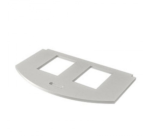 Монтажная пластина MP для лючка GES R2 тип A (сталь) (MP R2 2A)  7408802  OBO Bettermann