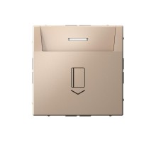 ArtGallery Песочный Выключатель карточный 10А, без задержки времени, быстрозажимные клеммы  GAL001214S  SE