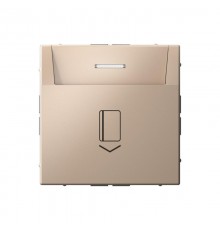 ArtGallery Песочный Выключатель карточный 10А, без задержки времени, быстрозажимные клеммы  GAL001214S  SE