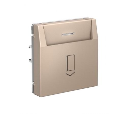 ArtGallery Песочный Выключатель карточный 10А, без задержки времени, быстрозажимные клеммы  GAL001214S  SE