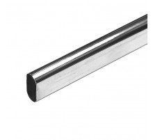 Труба овальная 30х15x2000 мм, хром - накл.  127520  Tech-KREP