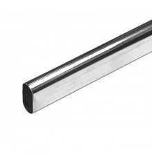 Труба овальная 30х15x1000 мм, хром - накл.  127519  Tech-KREP