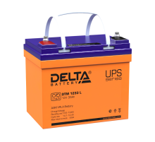 Акумуляторная батарея UPS серии DTM 1233 L  12В/33Ач  DTM 1233 L  DELTA