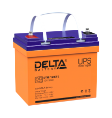 Акумуляторная батарея UPS серии DTM 1233 L  12В/33Ач  DTM 1233 L  DELTA