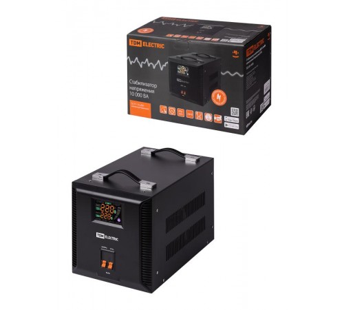 Стабилизатор напряжения БСР1-10,0 кВА электронный переносной  SQ1201-0038  TDM