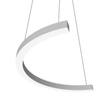 Светодиодный светильник Enso C 810х405х40 мм 29 Вт 4000 K подвесной RAL9003 белый матовый с рассеивателем опал  V1-R0-0C524-30000-2002940  VARTON