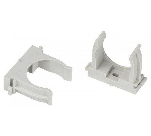 Крепеж клипса для труб  CLIP-32-G-MP d 32мм серый для монтажного пистолета (прямой монтаж) 50шт CLIP-32-G-MP  Б0062106  ЭРА