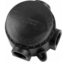 Коробка распределительная КЭМ 1-10-3Б монтажная , 3-х рожковая, 380V, 95х48х110, черный  29848  FERON