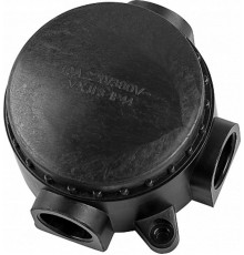 Коробка распределительная КЭМ 1-10-3Б монтажная , 3-х рожковая, 380V, 95х48х110, черный  29848  FERON