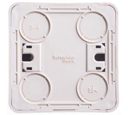 Этюд Сосна О/У Выключатель 2-клавишный с подсветкой (сх. 5)  BA10-006D  SE