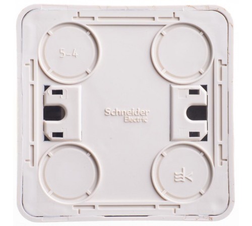 Этюд Сосна О/У Выключатель 2-клавишный с подсветкой (сх. 5)  BA10-006D  SE