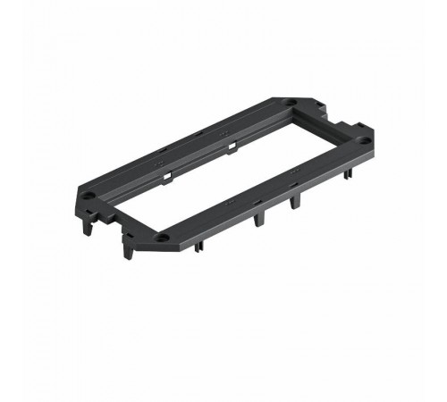 Накладка монтажной коробки UT3 для 3xModul45 165x76 мм (полиамид,черный) (UT3 P3)  7408753  OBO Bettermann