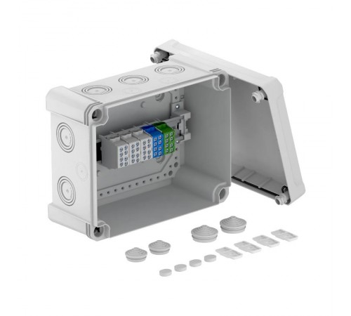 Распределительная коробка X16, 241х191х126 мм., с линейным клеммным зажимом  2005312  OBO Bettermann