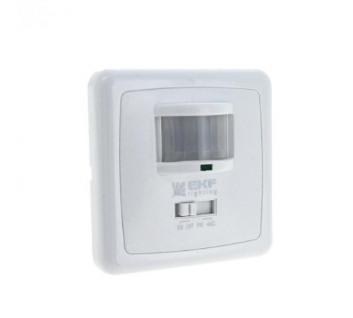 Датчик движения ИК встраиваемый с датчиком звука 500Вт 140гр. до 12м IP20 MS-2000 PROxima  dd-ms-2000  EKF