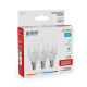Лампа светодиодная LED 7Вт E14 220В 4100К Elementary свеча (3 лампы в упаковке)  33127T  Gauss