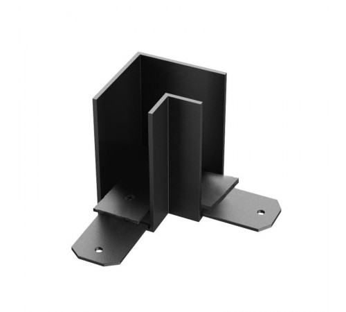 Угловой соединитель для шинопровода SMART черный TR2102-BK  TR2102-BK  DENKIRS