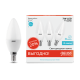 Лампа светодиодная LED 7Вт E14 220В 4100К Elementary свеча (3 лампы в упаковке)  33127T  Gauss