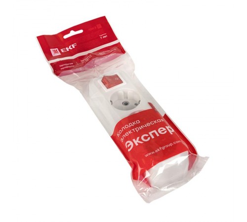 Колодка 3 гн. 16А 3,5кВт c выкл. с/з Эксперт EKF PROxima  AKB16-3i  EKF