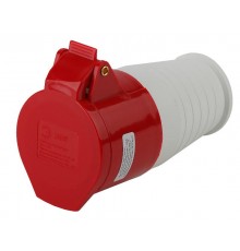 Розетка переносная 215 3Р+РЕ+N 16А 380В IP44 (10/60/1440)  Б0032863  ЭРА