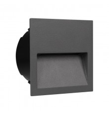 Светильник LTD-TRAIL-S115x115-4W Warm3000 (GR, 70 deg, 230V) (Arlight, IP65 Металл, 3 года)  029963  Arlight