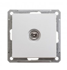 W59 Белый Розетка TV оконечная  RTS-151-1-86  SE