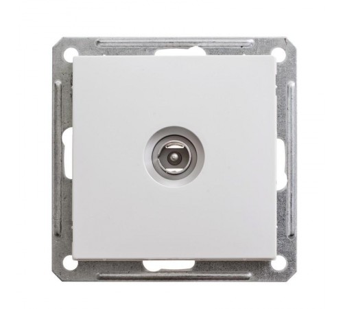 W59 Белый Розетка TV оконечная  RTS-151-1-86  SE