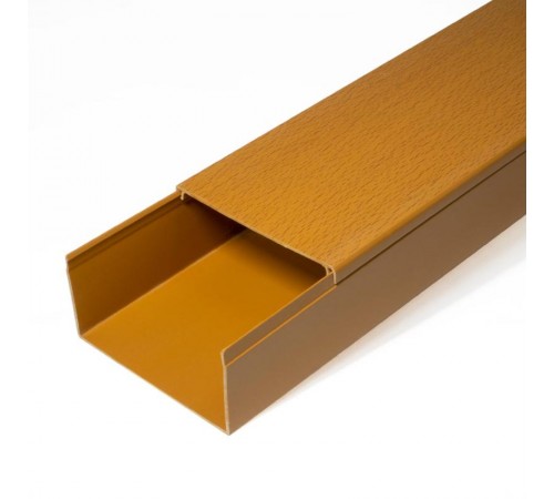 Кабель-канал бук 80х60 (18м/уп) 2-й замок  PR.025445  Промрукав