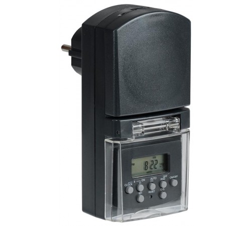 РТЭ-3 Розетка-таймер электр. 1мин 7дн 140on/off 16А IP44  ERT-10-1-16-N-01-5-44-K01  IEK