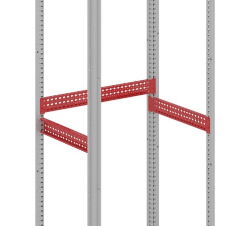 Рейка боковая, широкая, для шкафов CQE глубиной 1200 мм, 1 упаковка - 4 шт.  R5NPDL1200  DKC