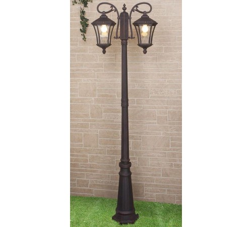 Светильник садово-парковый GLXT-1450F/2 Virgo F/2 капучино  a031925  Elektrostandard