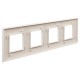 Рамка ARTLEBEDEV "Ванильная дымка" "Avanti", 8 мод.  4405908  DKC
