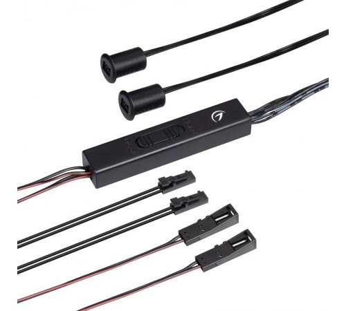 ИК-датчик SR-PRIME-RECESSED-IRD/H-R11-BK (12-24V, 48-96W, DOOR/HAND) (Arlight, IP20 Пластик, 2 года)  046465  Arlight