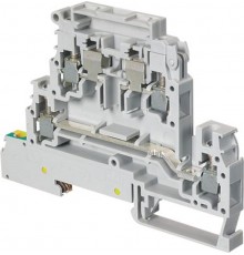 Клемма D4/8.D2.P.SF, держатель предохранителя 5х20, 5х25 мм, 4 мм.кв. 2-уровневая  1SNA400270R2000  TE