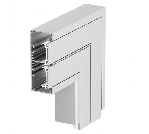 Плоский угол нерегулируемый для кабельного короба Rapid 45-2 (алюминий) (GA-FS53130EL)  6112533  OBO Bettermann