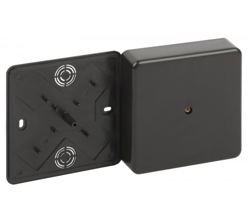 Распаячная коробка  BS-B-100-100-30 100х100х30мм без клеммы черная IP40 BS-B-100-100-30  Б0061807  ЭРА