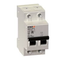 Выключатель автоматический двухполюсный ВА47-29 32А C 4,5кА (ВА47-29-2C32-УХЛ3)  141599  КЭАЗ