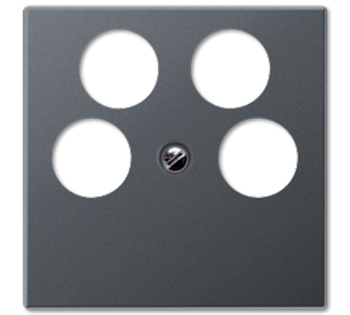 Накладка для SAT-TV-розетки Ankaro  A561-4SAT2ANM  Jung