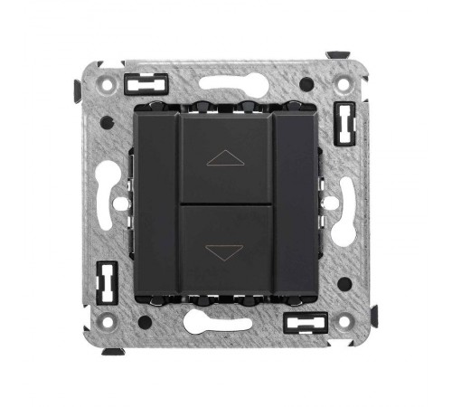 Механизм управления рольставней в стену, "Avanti", "Черный матовый"  4412183  DKC