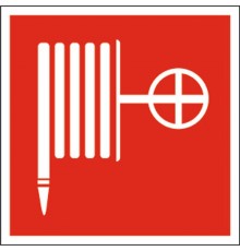 Знак безопасности BL-4020.F02"Пожарный кран"  a18442  Белый свет