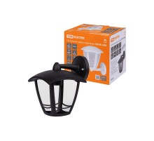 Светильник садово-парковый "СИТИ" НБУ 07-60-002 У1 4-х гранник настенный вниз черный  SQ0330-1302  TDM