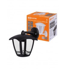 Светильник садово-парковый "СИТИ" НБУ 07-60-002 У1 4-х гранник настенный вниз черный  SQ0330-1302  TDM