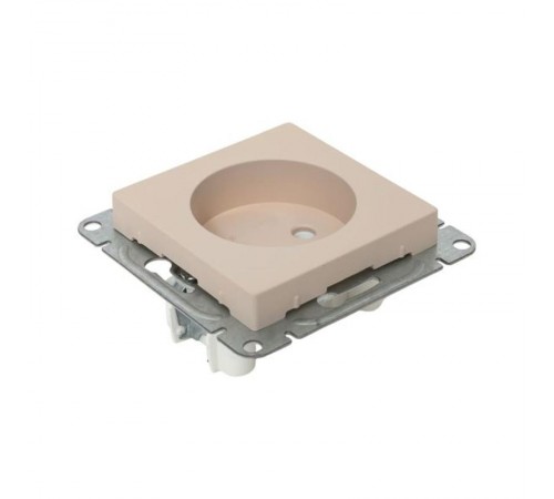 Механизм розетки, 16А, без заземления, без шторок, кремовый Эпика  UP1-SOI-100 EKF